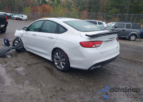 2015 Chrysler 200 S из США, поврежденный, VIN 1C3CCCBG5FN613392